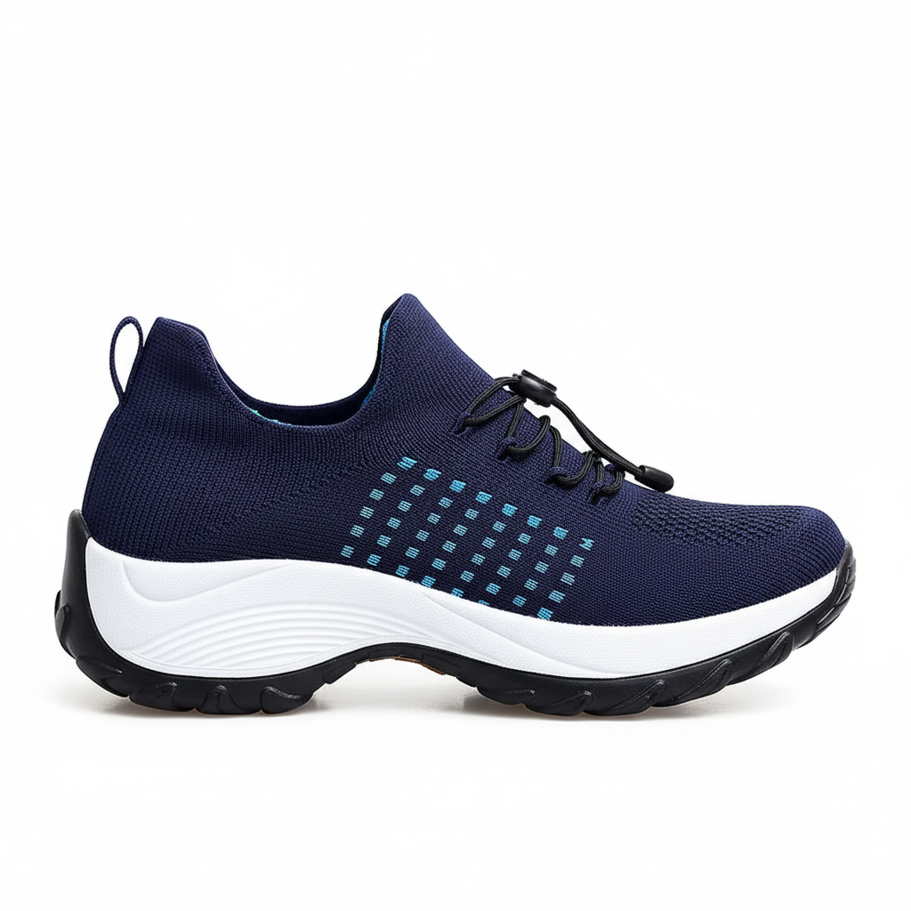 Chaussures orthopédiques Air drive bleue