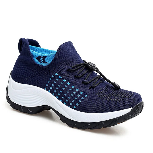 Chaussures orthopédiques Air drive bleue