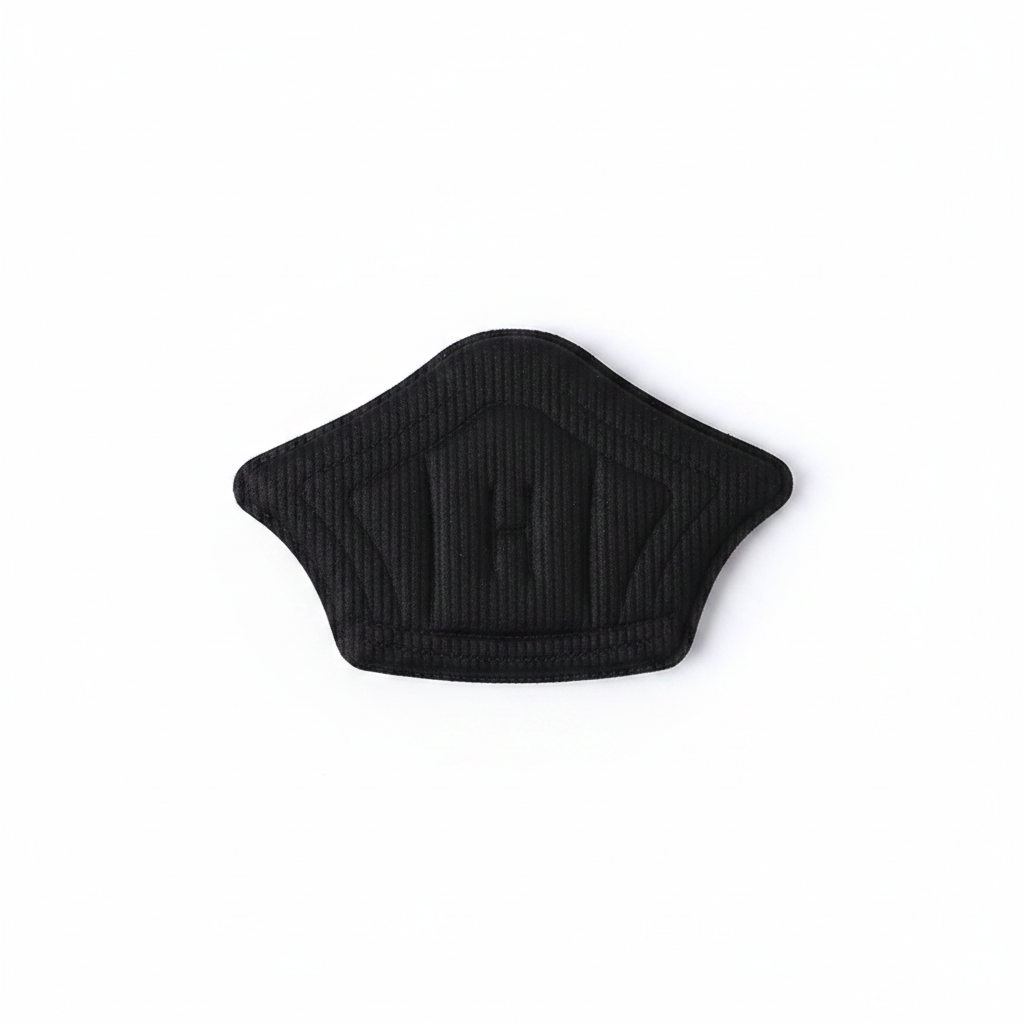Coussinets protecteurs de talons noirs – épaisseur 8 mm – lot de 3 paires
