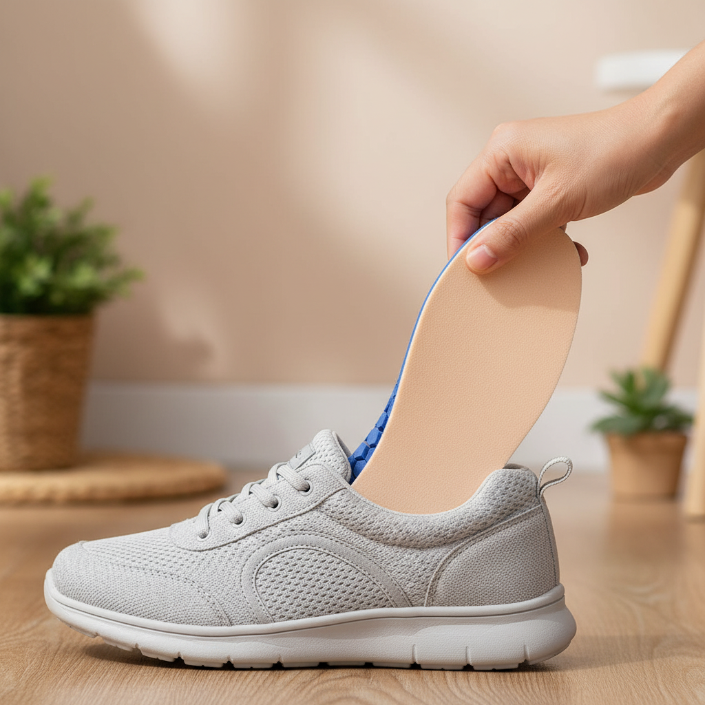 Semelles Z200 adaptables pour diabétiques lifestyle – confort quotidien et soulagement des points de pression plantaire
